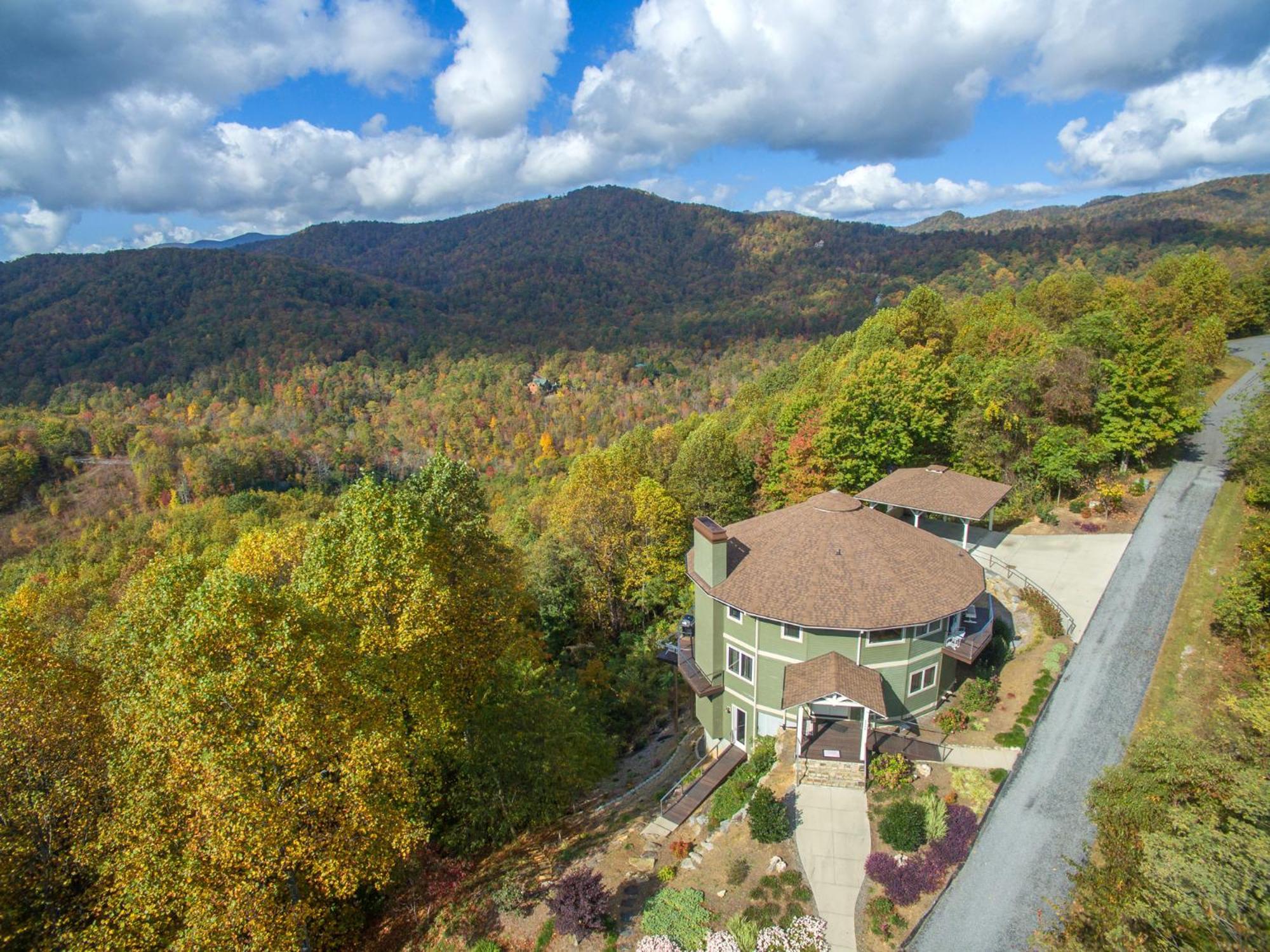 Skytop Chalet Pet Friendly, Hot Tub And Views Villa Black Mountain Exterior foto